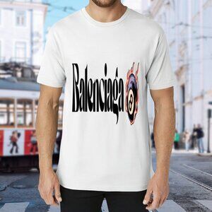 White T-Shirt with Bold Graphic